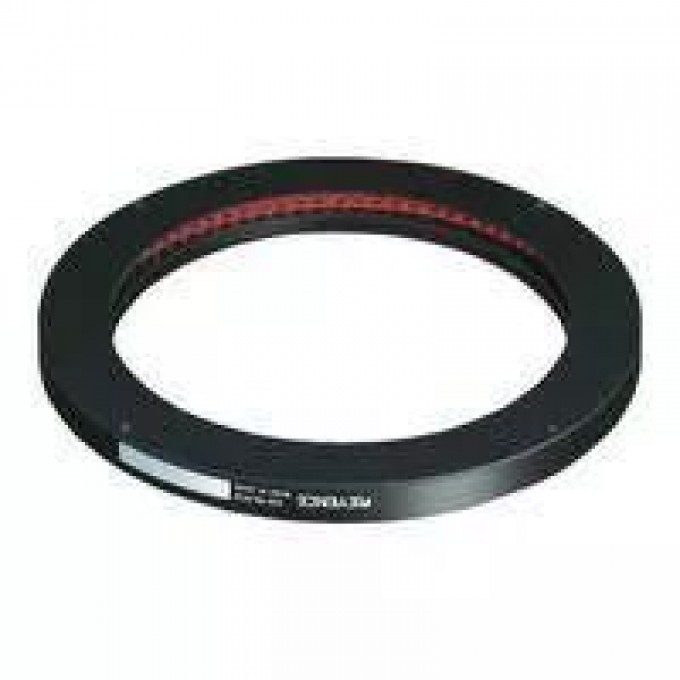 Подсветка KEYENCE CA-DLR12 для систем машинного зрения, низкоугольная, красная, 12 VDC CA-DLR12-324244