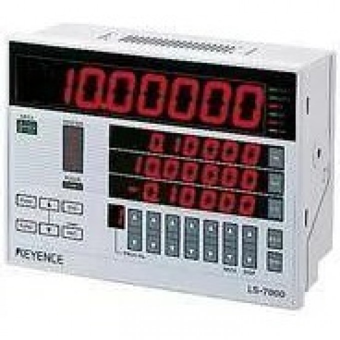 Датчик измерения KEYENCE LS-7001 с двумя подключаемыми головками и диапазоном 0. мкм LS-7001-325116