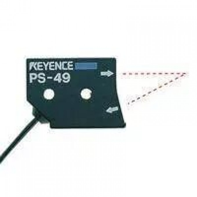 Датчик диффузного отражения KEYENCE PS-49 с большой дистанцией обнаружения PS-49-322751